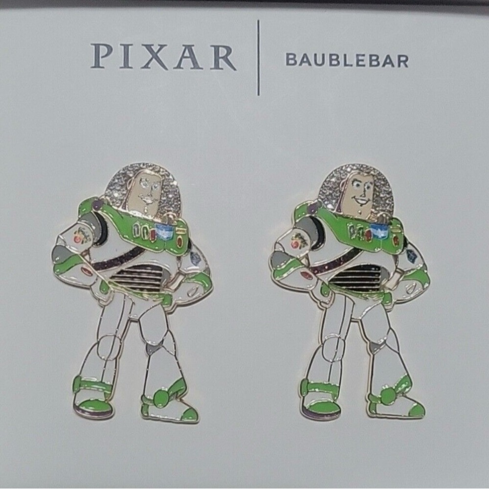New Baublebar X Pixar Disney Toy‎ Story Buzz Lightyear Earrings
